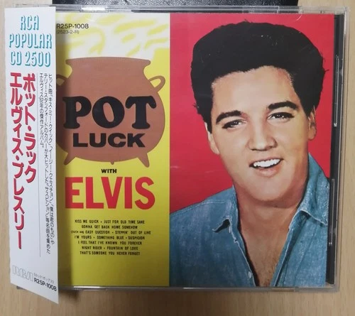 Elvis Presley Pot Luck with Elvis 1988 1st press Japan RCA CD R25P-1008