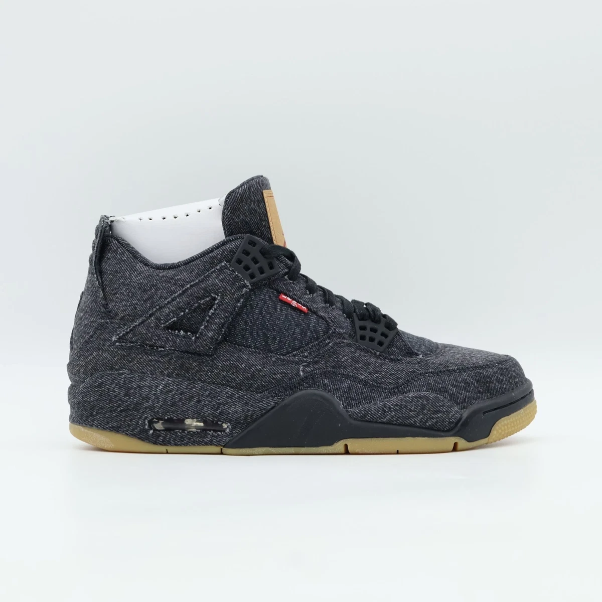 LEVI’S × NIKE AIR JORDAN 4 Retro BLACK Amazon.com | Nike Air Jordan IV 4 Retro Levis Levi's Black NRG GS