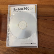 Norton 360 2.0 All-In-One Security Software CD And Key Version 2.0