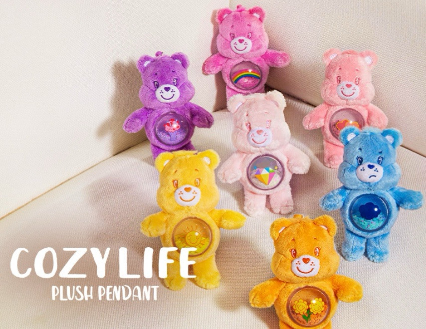 popmart Care Bears Cozy Life シリーズ ❶ 1DAY!! Pop Mart Care Bears Cozy Life Series 6 Plush Toys Box