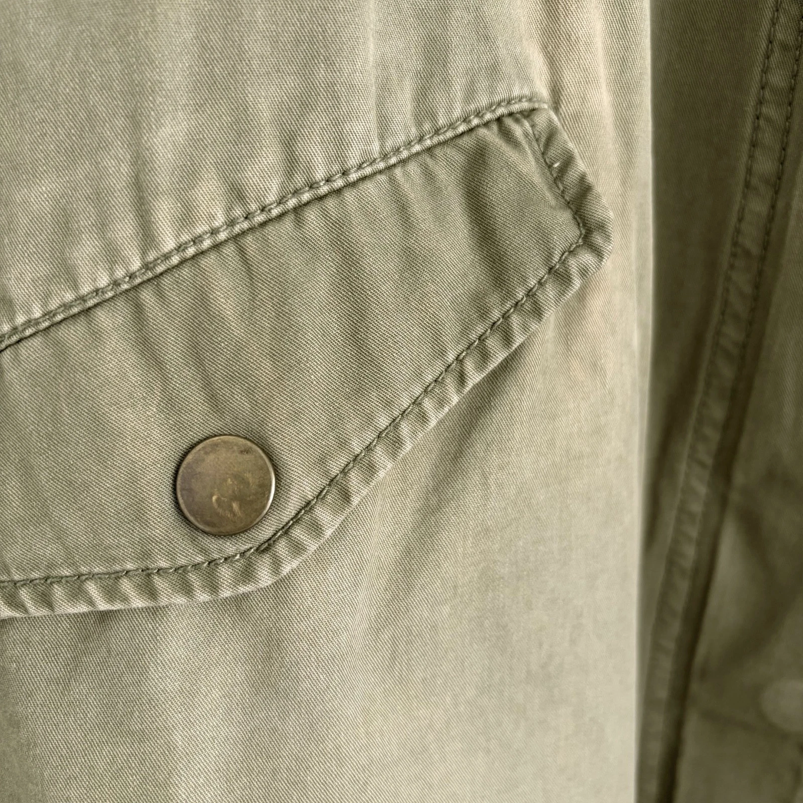 RAY BEAMS JAPAN PARKA HOODED MILITARY JACKET 3/4 SLEEVE 24/25" - product detail image 7