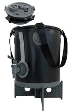 FUTUREFOX Water Jug 10L Folding Jug Camping Outdoor (Black) Ship from Japan New