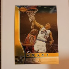 Topps 1996-97 Bowman's Best Grant Hill #10 Detroit Pistons Chromium Basketball