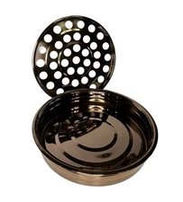 Broadman Church Supplies RemembranceWare Communion Tray & Disk, Bronze Rose Gold