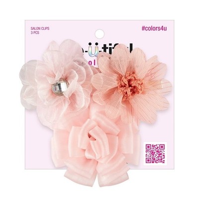 Scunci Flower Salon Hair Clips - 3ct - 25% Off 5+ Items