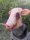 pig mask latex Haunted Attraction Butcher Halloween Saw Scary Creepy — photo 1