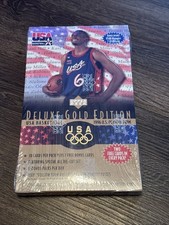 1996 Upper Deck USA Basketball Deluxe Gold Edition Factory Sealed Card Box 