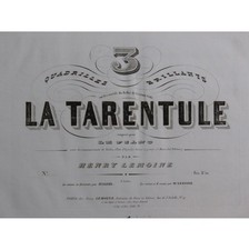 Lemoine Henry La Vogelspinne Quadrille No 2 P...