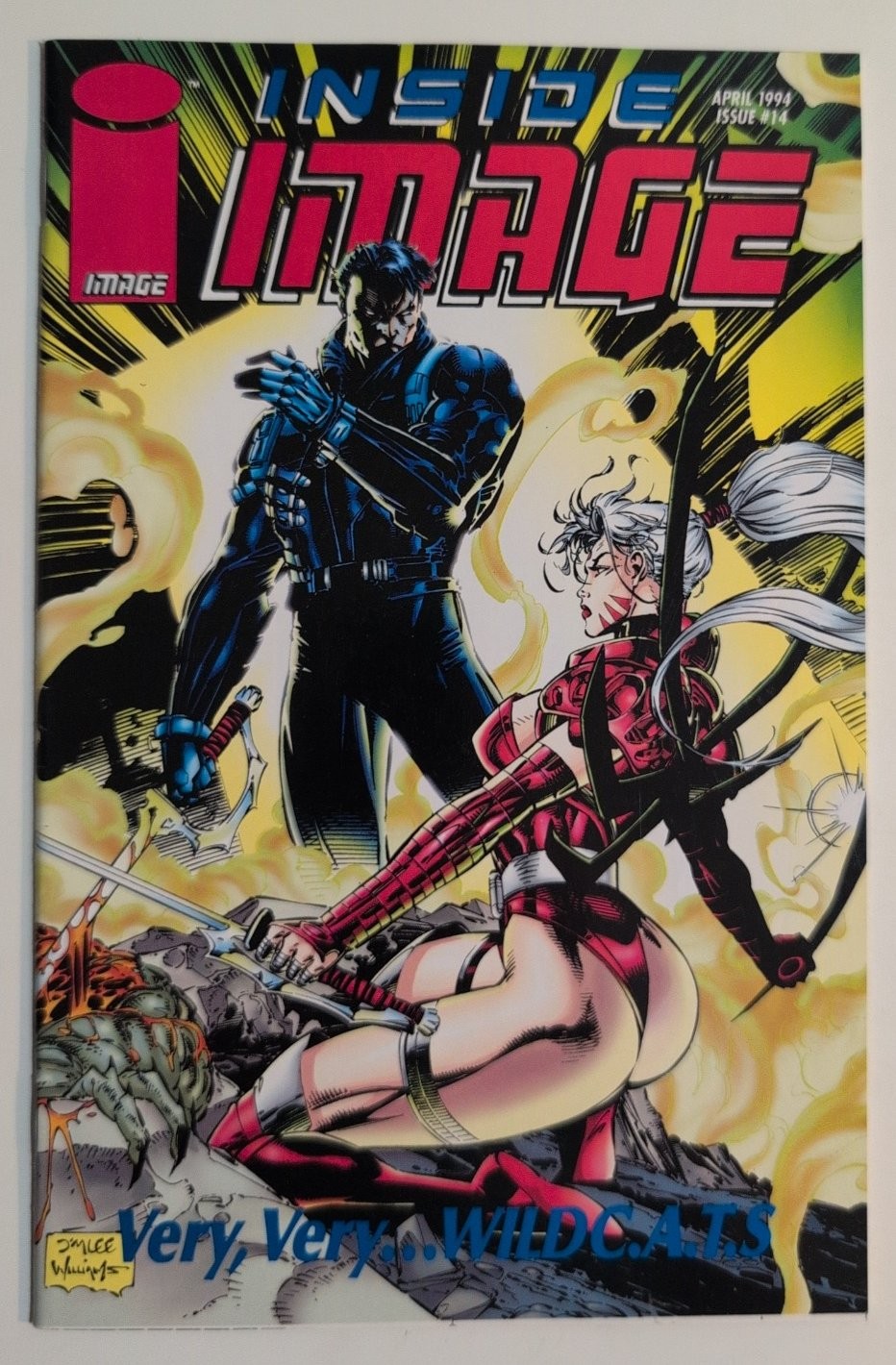 Inside Image #14 Magazine Grifter Zealot Image Comics 1994