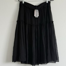 Silk whimsigoth fairy Skirt Women 12 Mesh Tiered Event Festival Witchy