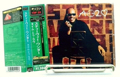 Stevie Wonder   A Time 2 Love [CD/OBI] JAPAN/Electronic,Funk,Soul,Disco,R&B