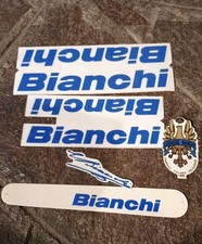 Kit adesivi compatibili Bianchi Milano OLD Blue  decals