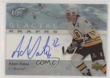 2007-08 Upper Deck Ice Glacial Graphs Adam Oates #GG-AO Auto HOF 2u9