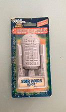 Vintage Star Wars WILTON R2-D2 -  3.5" CAKE CANDLE - Still Sealed - Rare
