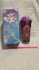 Kids Barbie Tumbler Cup with Straw