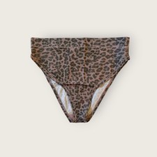 Lane Bryant Cacique Comfort Bliss French Cut Brief Panty 18/20 Leopard Print