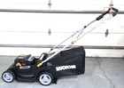 WORX WG745.1 40V 17" Brushless Cordless Battery Powered Push Lawn Mower READ — photo 1