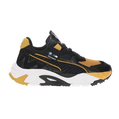 PUMA Bmw M Motorsport X Rs Trck Lace Up  Mens Black Sneakers Casual Shoes 307946
