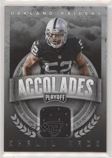 2018 Panini Playoff Accolades Prime /50 Khalil Mack #13 1p5