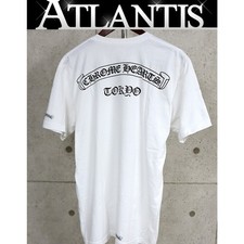 CHROME HEARTS Ginza Chrome Hearts Tokyo Limited Scroll Label T Shirt Short Sleev