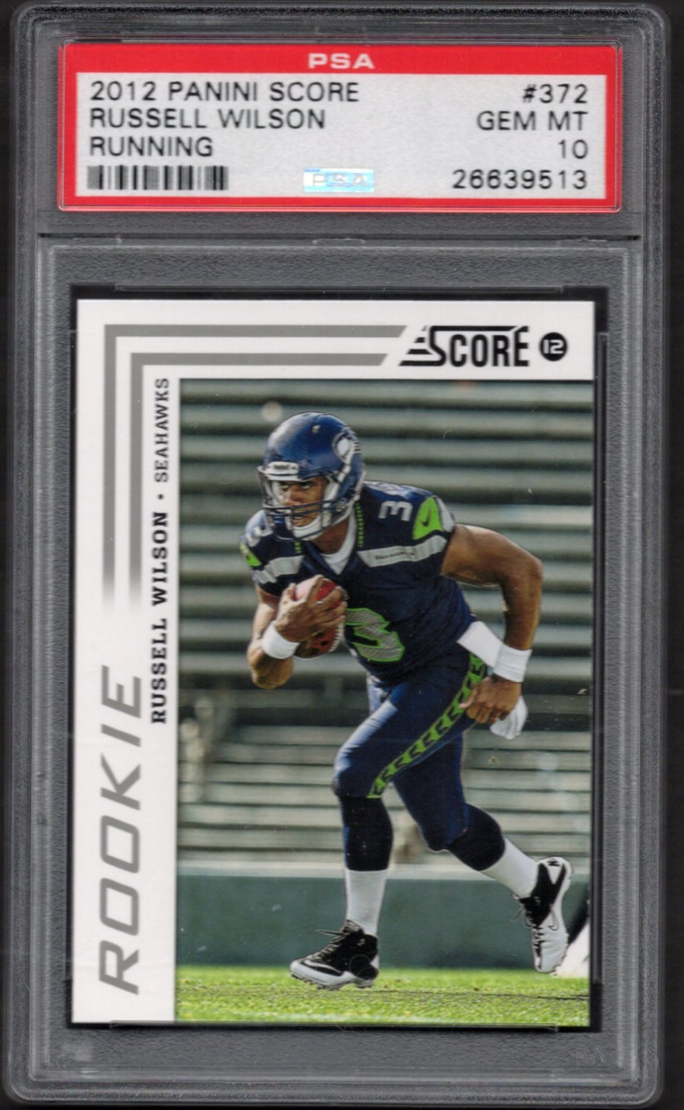 Russell Wilson Panini Score #372 Running