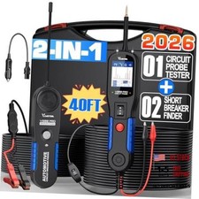 V200 Pro Automotive Circuit Tester, Power Circuit Probe Tester Breaker Finder