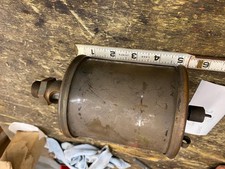 Vtg Lunkenheimer USA No. 6 Fig. 1300 Sentinel Hit Miss Engine Oiler Brass Glass