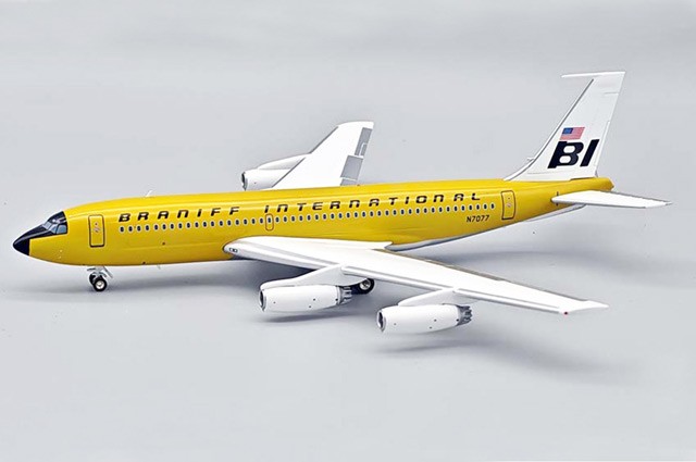 非売品フィリピン航空F-WZNA AIRPLANE MODEL IF720BN0625 Inflight 720 1/200 Model N7077 Braniff International
