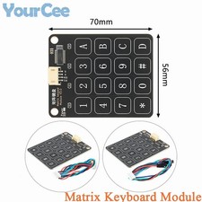 4x4 Matrix Keypad Module – 16 Keys Capacitive Touch for Arduino DIY Kit with Cab