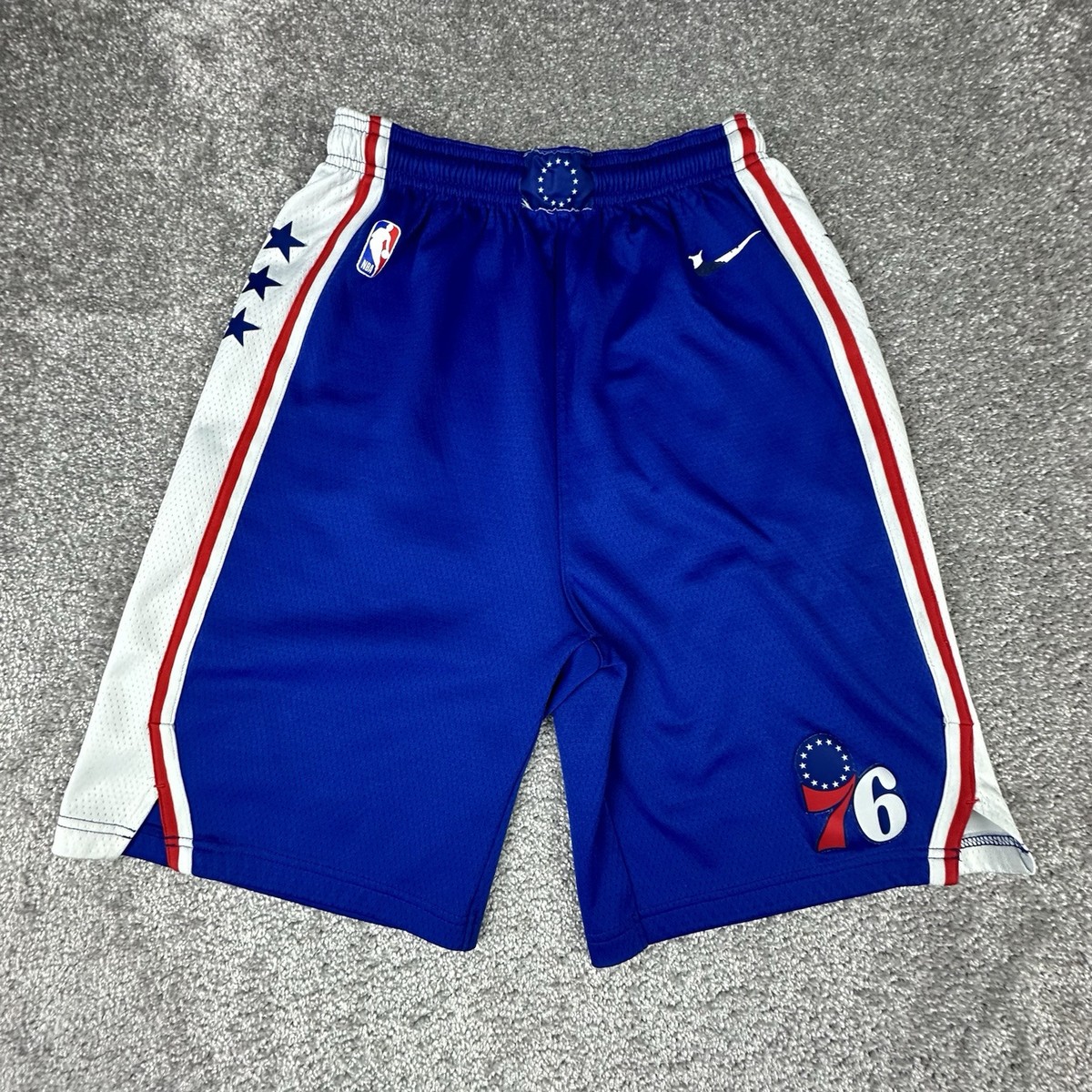 Nba Youth 76ers Shorts Philadelphia 76ers Mitchell And Ness Youth