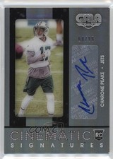 2016 Panini Gala Cinematic Rookie Signatures 68/99 Charone Peake Auto 1q97