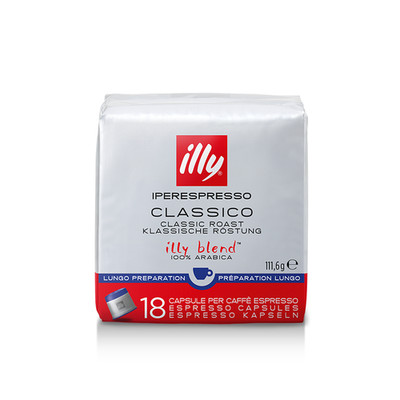 illy Lungo 18 Kapseln IPERESPRESSO - 80,56 /kg