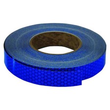 Oralite 18762 Reflective Tape, W 1 In, L 50 Yd, Blue