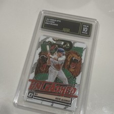 Panini Donruss Optic 2021 Pete Alonso Unleashed #UNL4 GMA 10 Mets
