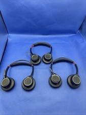 Lot Of 3 Plantronics PLT Voyager Focus B825 UC Headset W/ Microphone