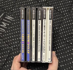 Lot 3 Sega Saturn Super Real Mahjong P V Adventure Limited NTSC-J From Japan