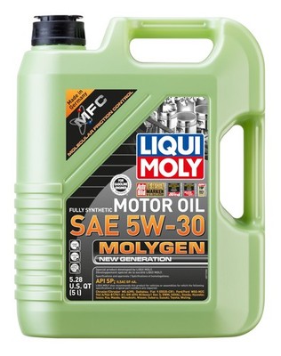 Motor Oil 5W-30 Fully Synthetic 5 Liter LIQUI MOLY Molygen New Generation