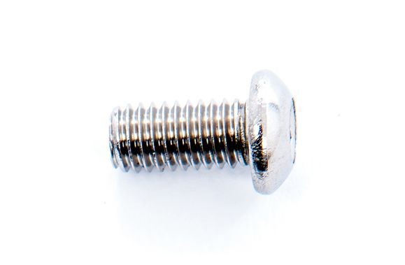 ZWidget Components, Mudguards, Spare Parts, M6 Button Head Socket Screw, Silver