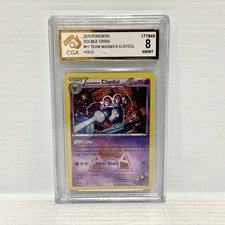 PSA CGA 8 Team Magma's Claydol 11/34 Holo - Double Crisis - Graded Pokemon Card