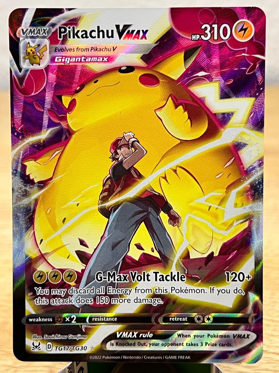 Lost Origin Trainer Gallery Pikachu VMAX TG17/TG30 Holo VMAX Rare