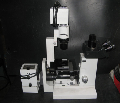 LEITZ DIAVERT INVERTED MICROSCOPE custom type FIXED STAGE for ...