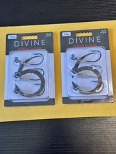 Lot Of 2 6th Sense Divine Swimbait Jig Heads 1/8oz 4/0 Hooks Baby Shad