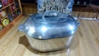 Vintage Wagner Ware Magnelite 4265-M Dutch Oven Roaster,Lid,Trivet!