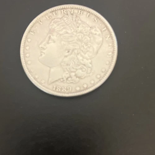 1889 Morgan Silver Dollar $1 Coin 0.900 Fine Silver Philadelphia Uncertified