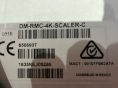 Crestron DM-RMC-4K-SCALER-C DM ROOM CONTROLLER *NEW*