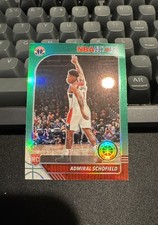 2019-20 Panini NBA Hoops Premium Stock - Admiral Schofield #231 Green Prizm (RC)