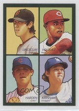 2009 Goudey 4-in-1 Green Tim Lincecum Edinson Volquez Clayton Kershaw #35-33 0b0