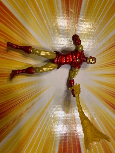 🔥🔥 Hasbro Marvel Universe IRON MAN 3.75" 1:18 Series 1 #021 100% COMPLETE 2009 - Picture 5 of 5