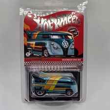 Hot Wheels 2024 Rlc Selextions Vw Drag Bus Teal Redline Club 164 Scale