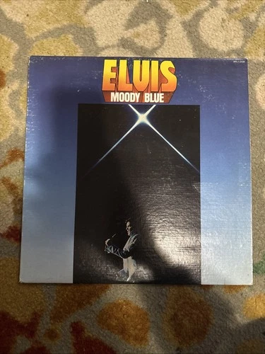 Elvis - Moody Blue (Vintage, Vinyl LP) Blue Vinyl 1977 RCA Records AFL1-2428
